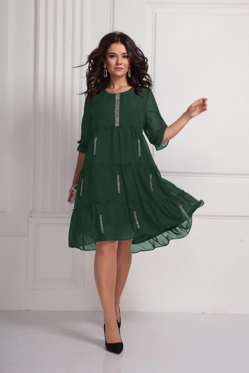 Платье Solomeya Lux 608 зеленый