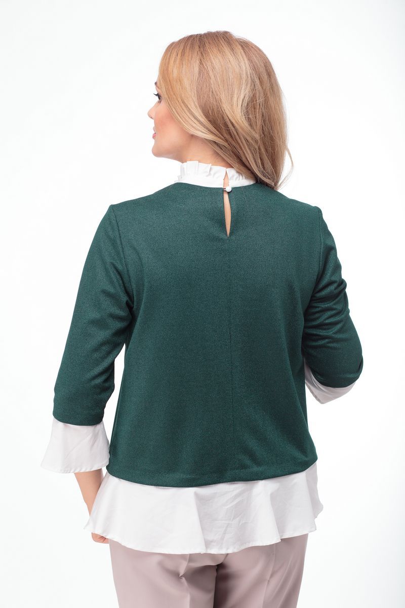 Блузы Anelli 604 зеленый