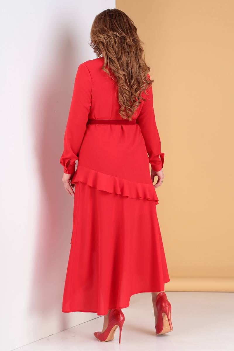 Платья Liona Style 722 красный