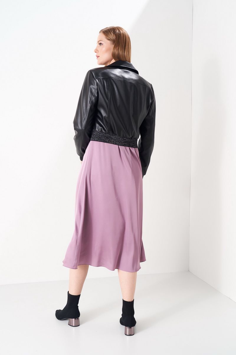 Женский комплект с курткой Prestige 3805/170 черный-фиолет