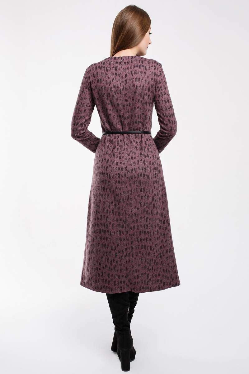 Платье Madech 195341 пурпурный,черный