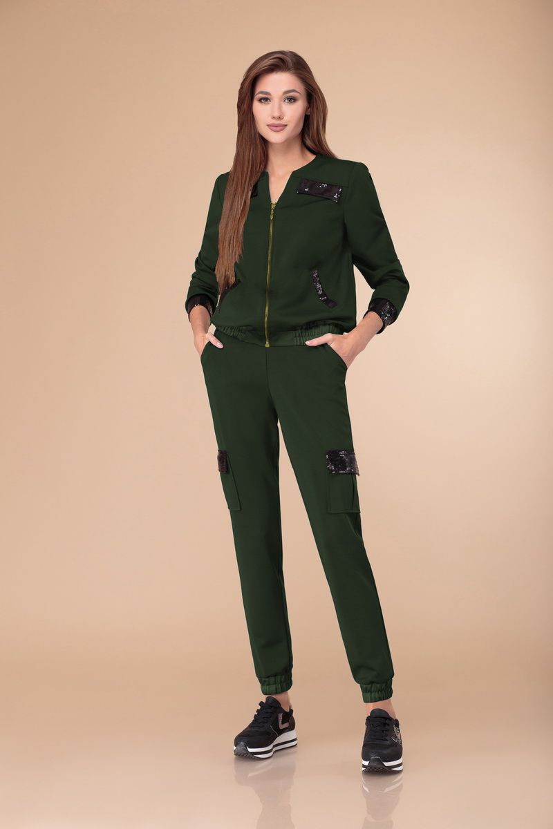 Брючный костюм Svetlana-Style 1291 зеленый