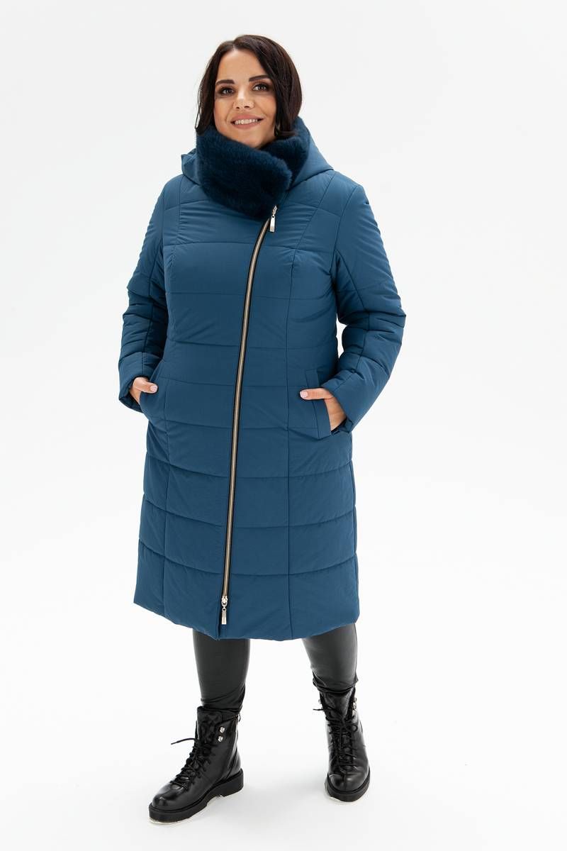 Женское пальто Bugalux 937 164-изумруд