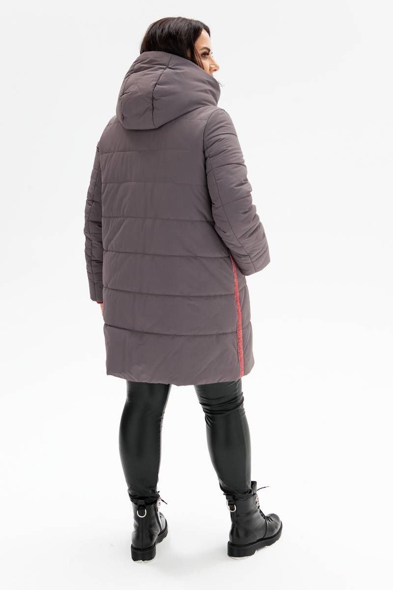Женское пальто Bugalux 416 170-серый