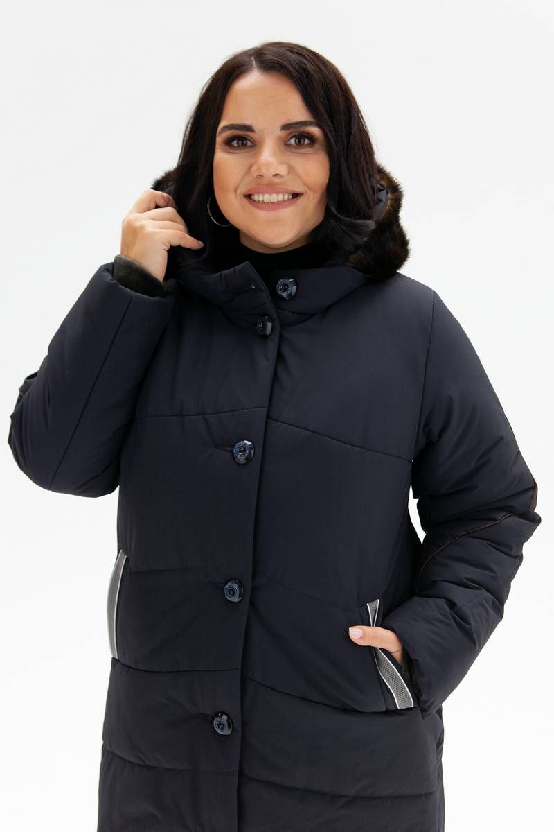 Женское пальто Bugalux 913 158-синий