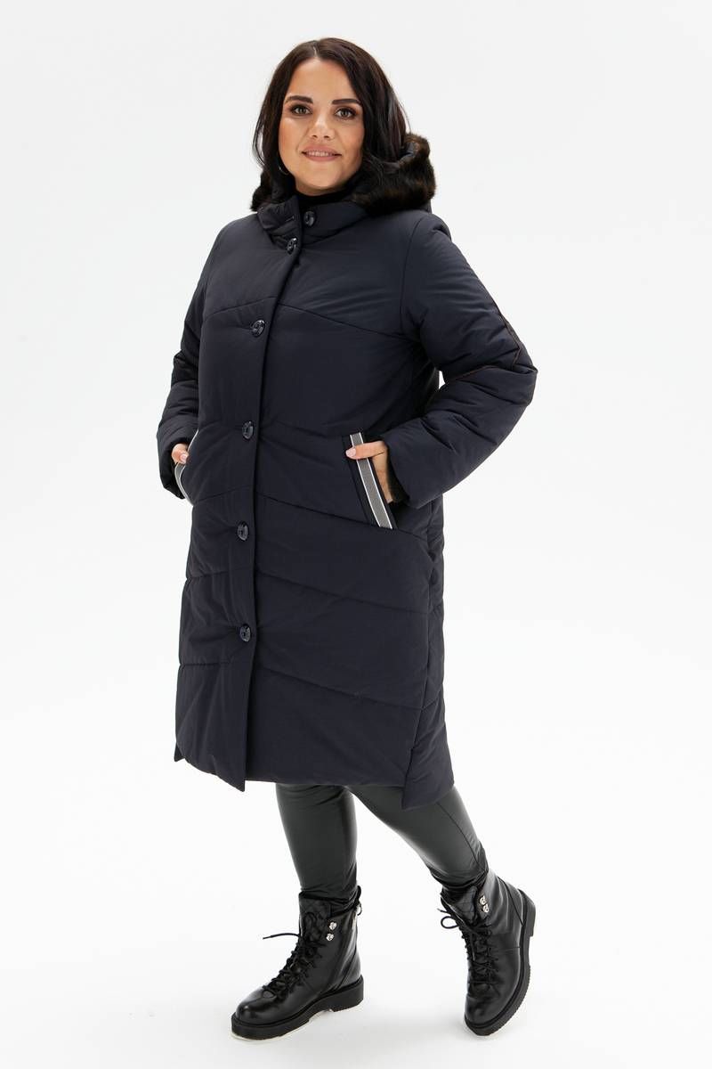Женское пальто Bugalux 913 170-синий