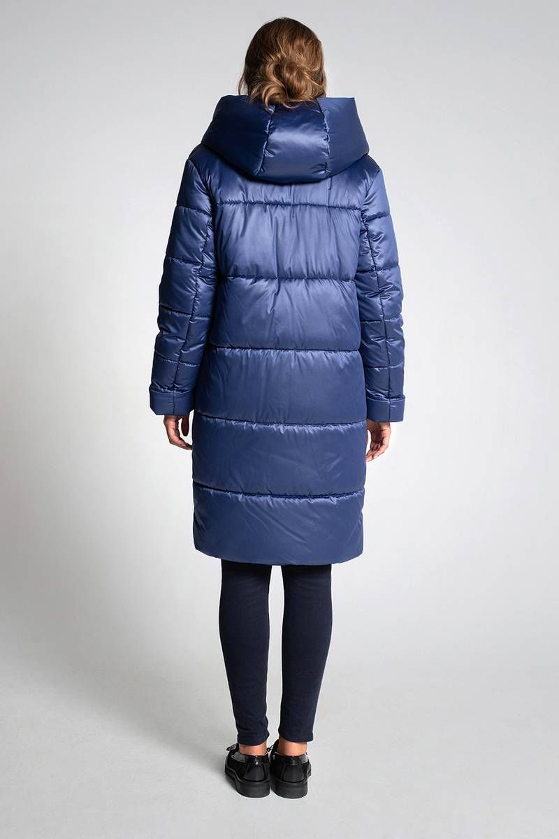 Женское пальто Gotti 412-1у синий