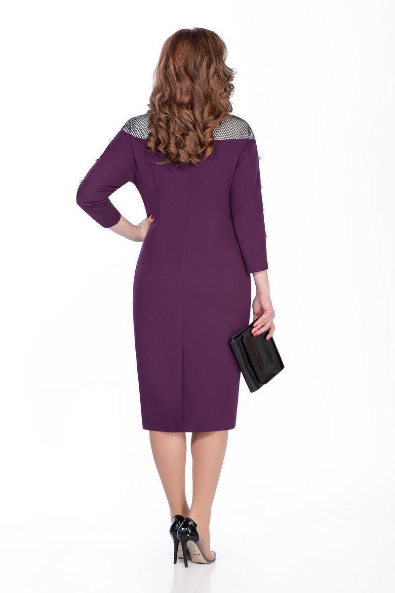 Платье TEZA 153 фиолетовый