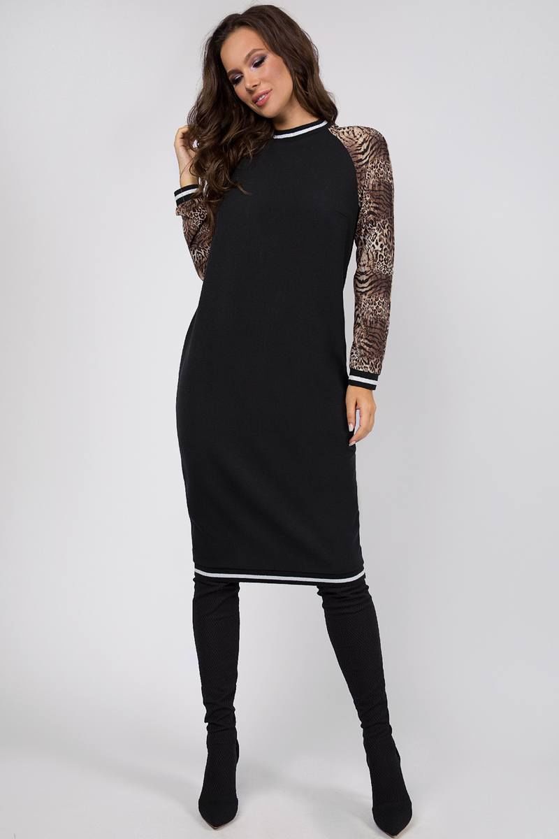 Платье Teffi Style L-1452 черный