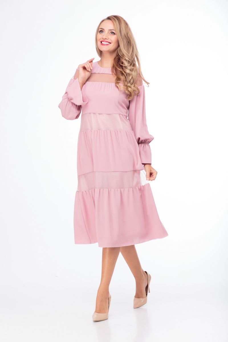 Платья Anelli 789 розовый