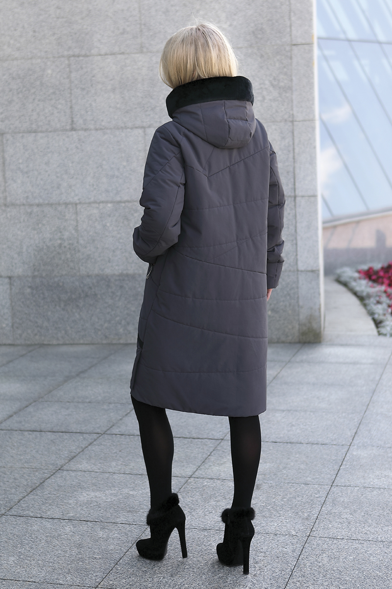 Женское пальто Bugalux 945 164-серый