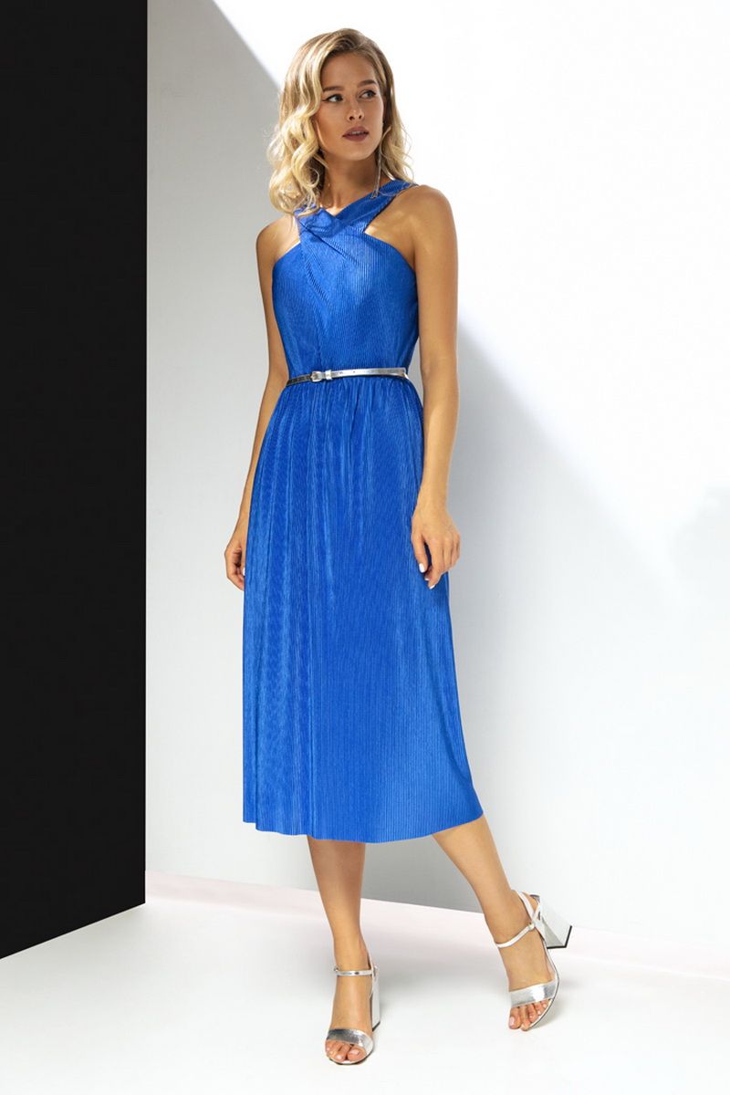 Платье LaVeLa L10087 ярко-синий