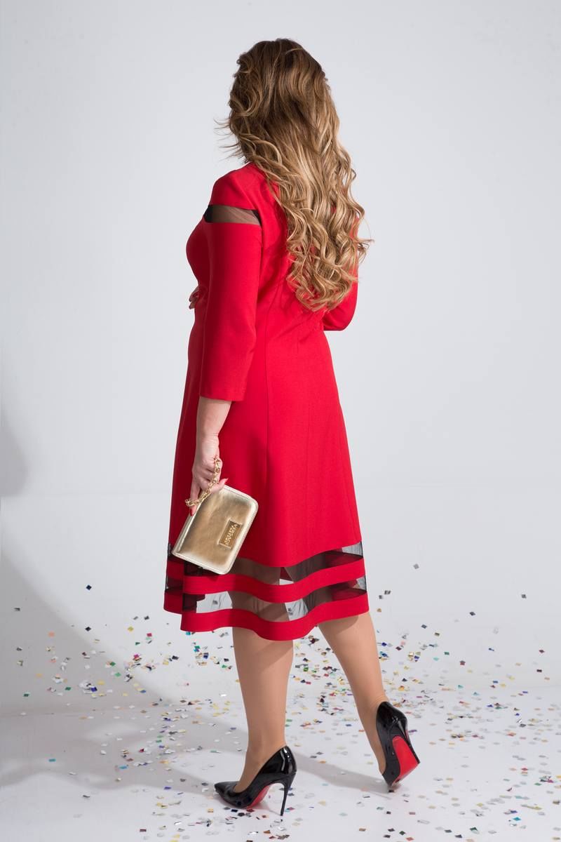 Платье Liliana 789 красный