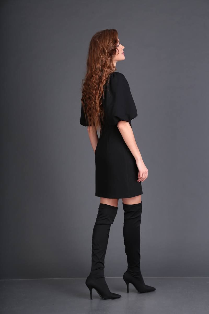 Платье DoMira 01-541 черный