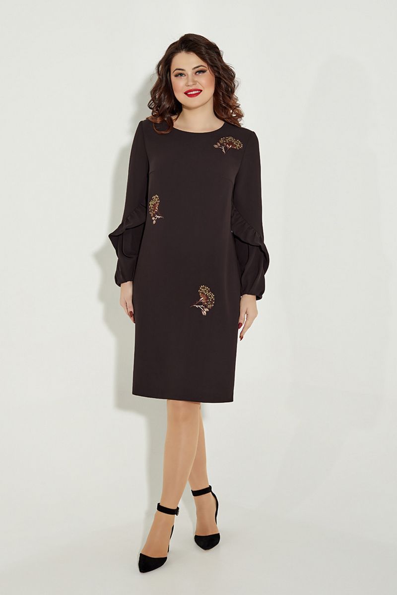 Платье Angelina & Сompany 308 шоколад