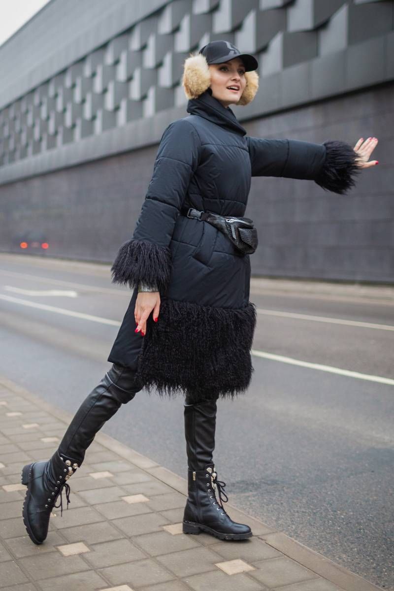 Женское пальто Winkler’s World 564-ппз черный
