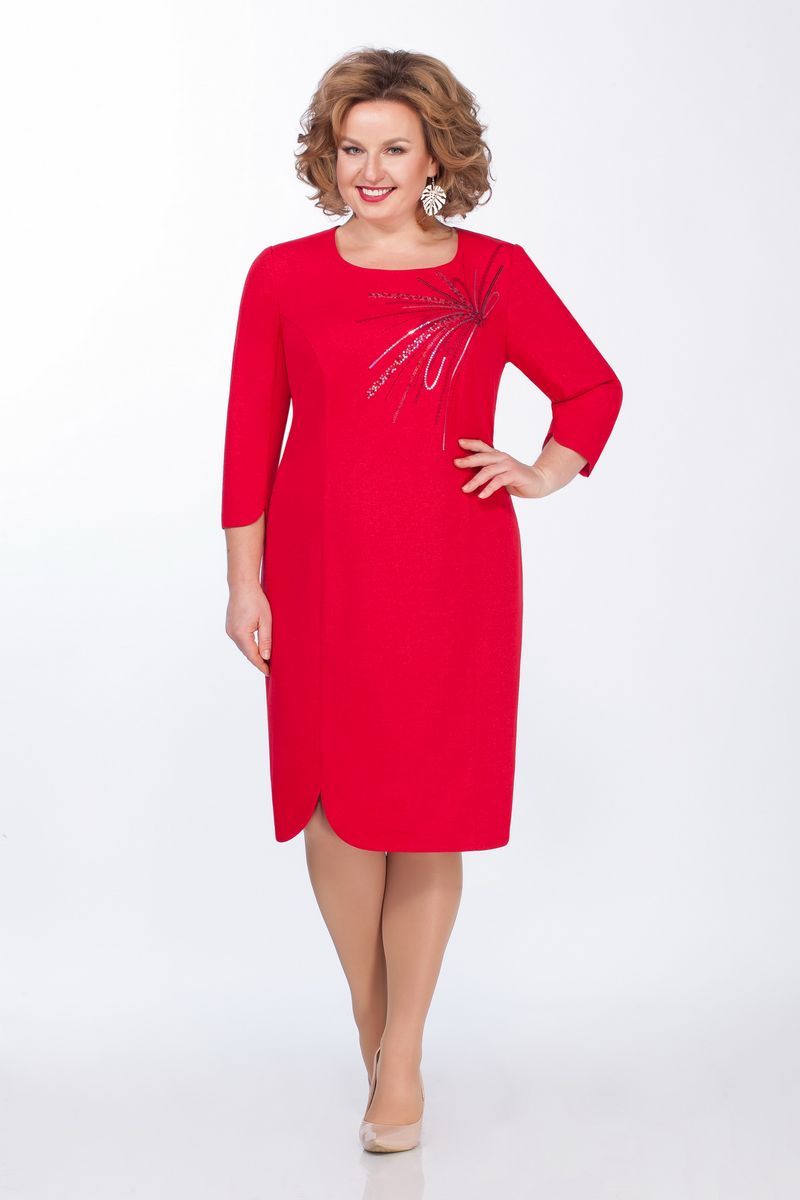 Платье LaKona 1273 красный