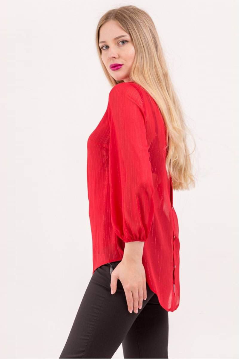 Блузы Arisha 2011-1 красный