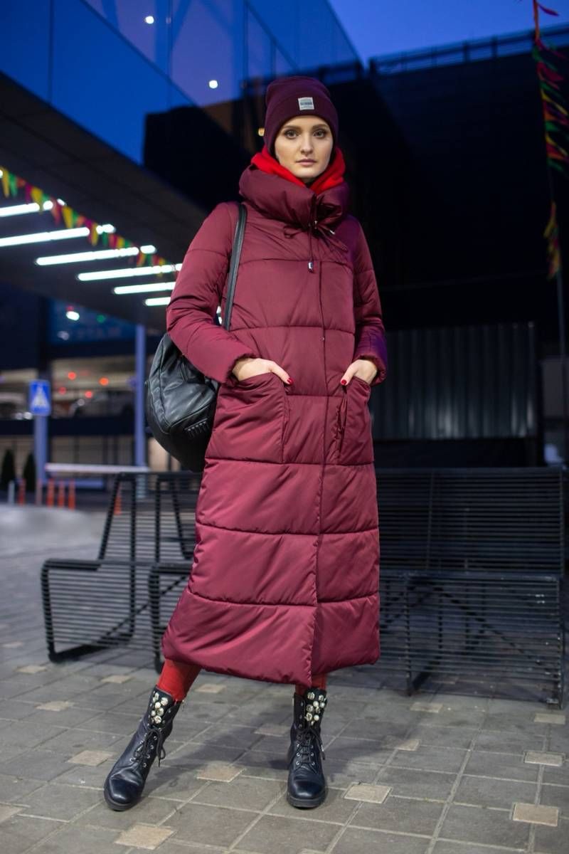 Женское пальто Winkler’s World 468ппз бордо