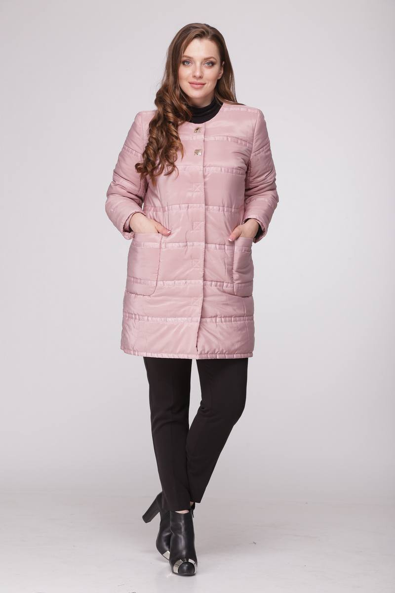 Женское пальто Bonna Image 230/1 розовый