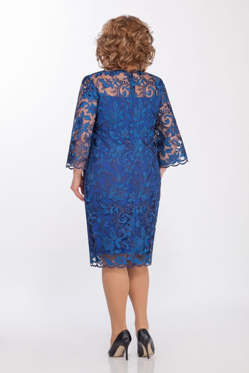 Платье LaKona 969 сине-васильковый