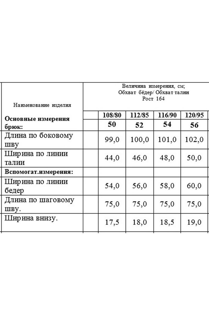 Брюки БелЭкспози 1220 черный