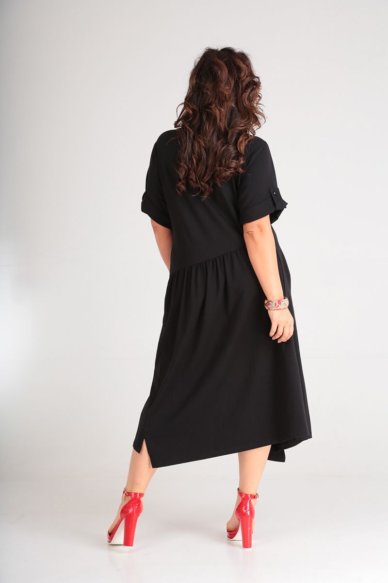 Платье Andrea Style 00167 черный