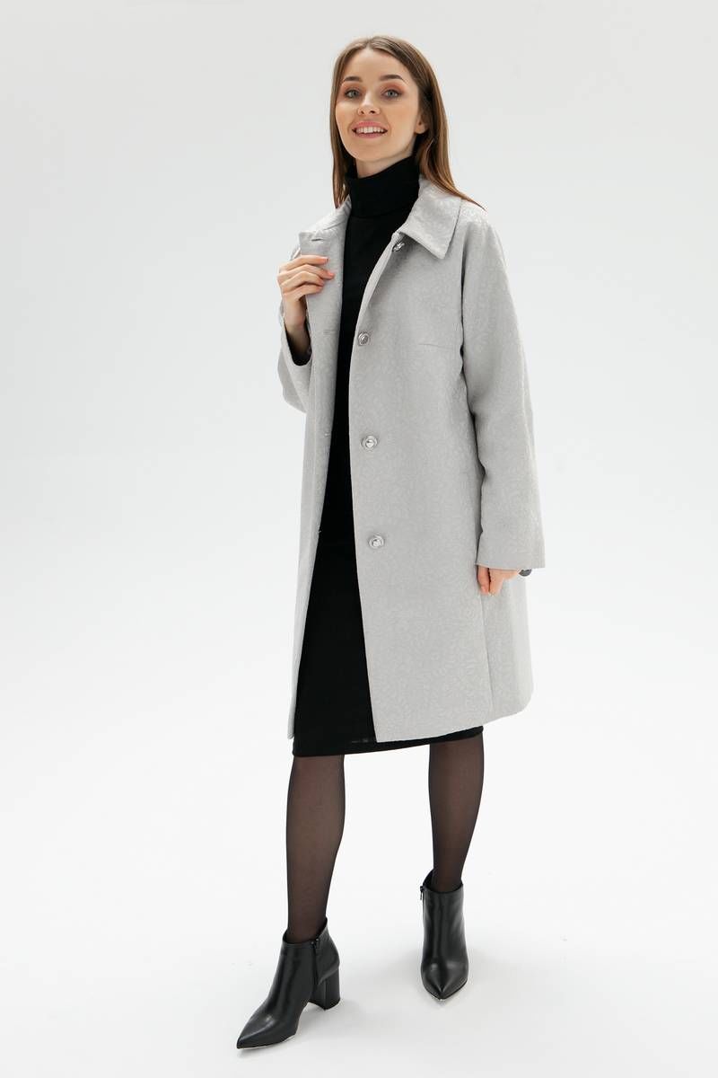 Женское пальто Bugalux 433 164-серый