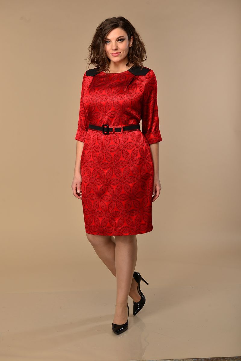 Платье Lady Style Classic 2045 красный