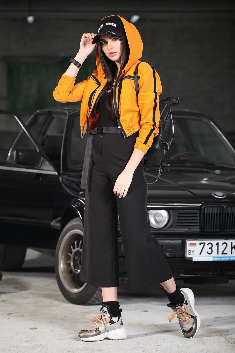 Женская куртка DOGGI 6268 оранж
