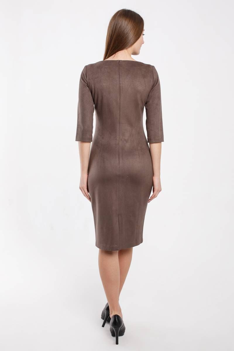 Платье Madech 185271 серо-коричневый