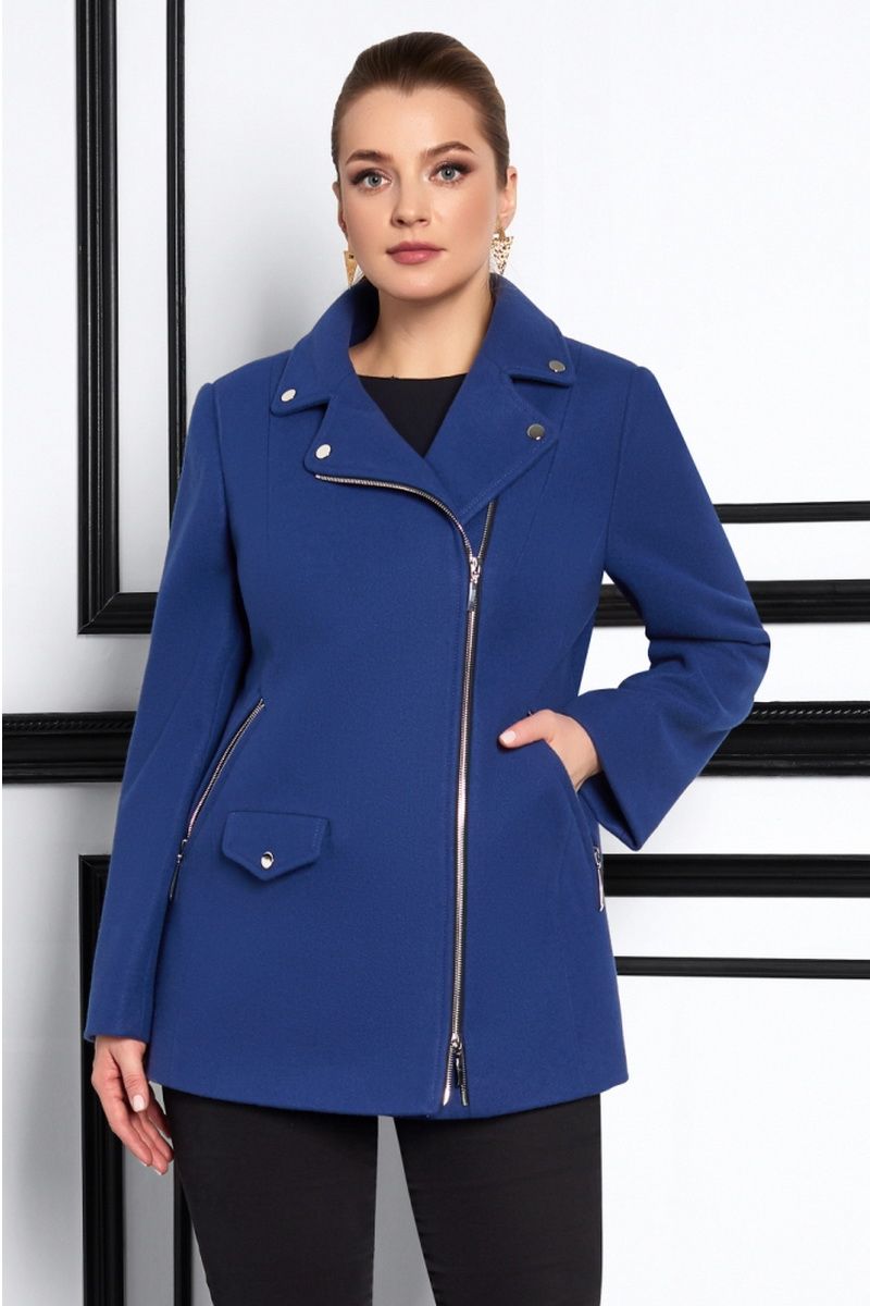 Женское пальто Lissana 3912 синий