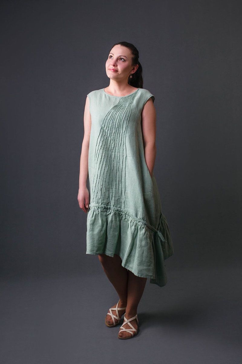 Платье Bright Style 659 зелёный