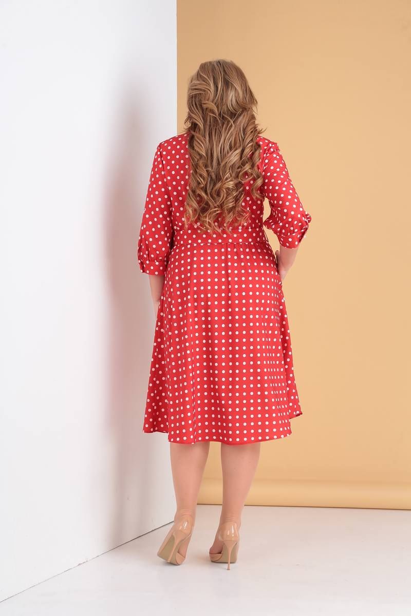 Платье Moda Versal П2153 красный