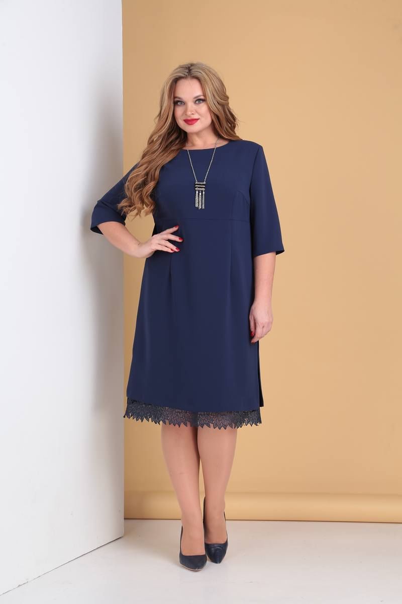 Платье Moda Versal П2152 т.синий