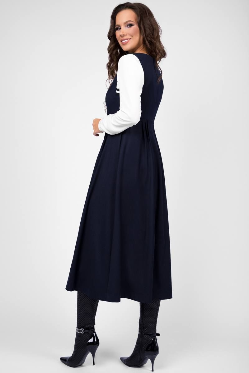 Платье Teffi Style L-1466 синий