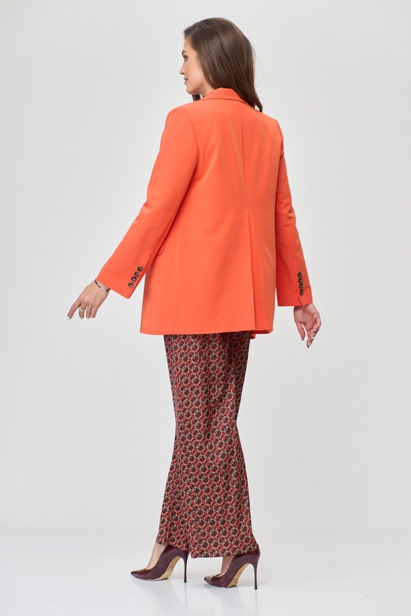 Брючный костюм Karina deLux M-1123 оранжевый