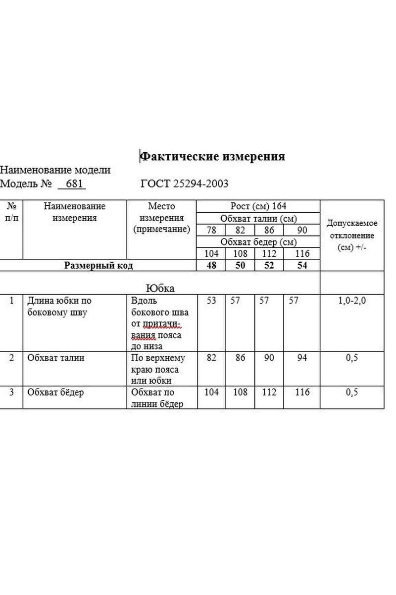 Юбки Swallow 681 черный