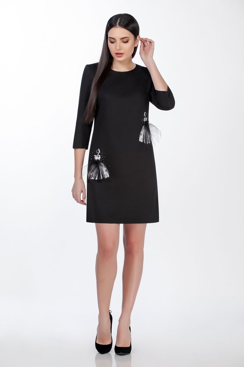 Платье Tellura-L 1485 черный