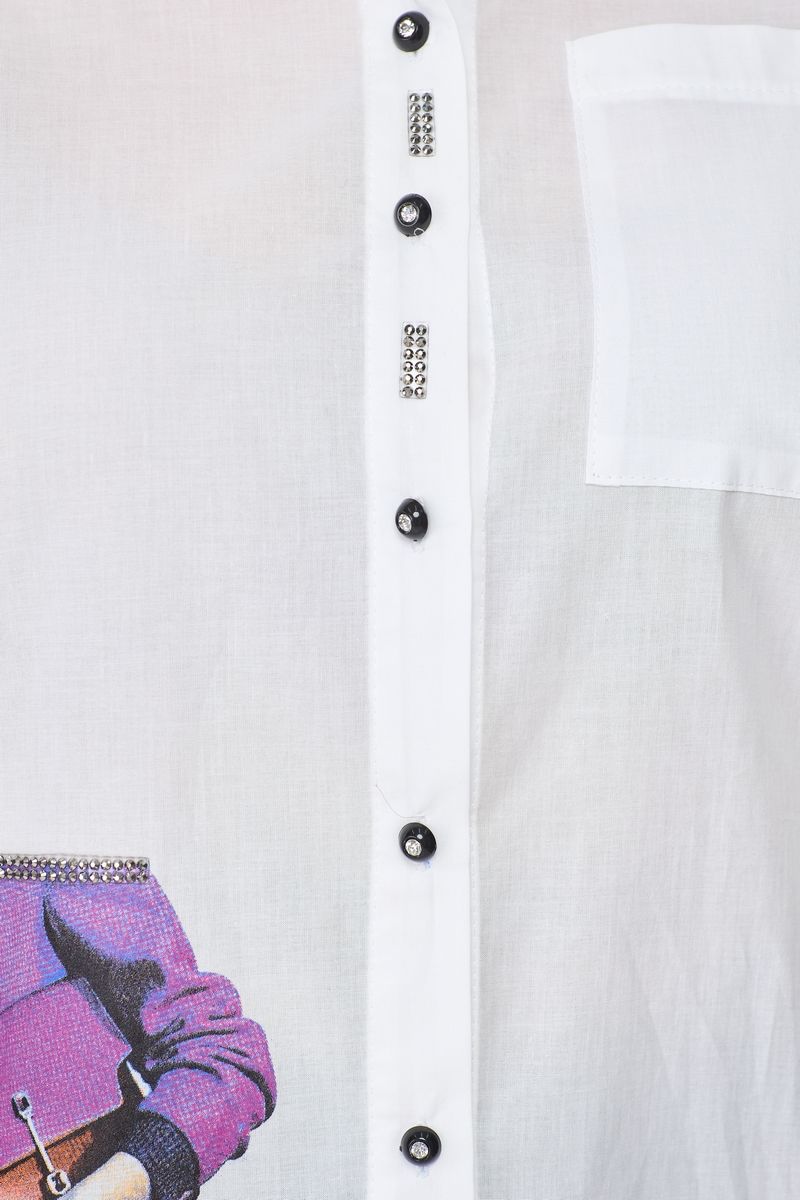 Рубашки Solomeya Lux 869 белый