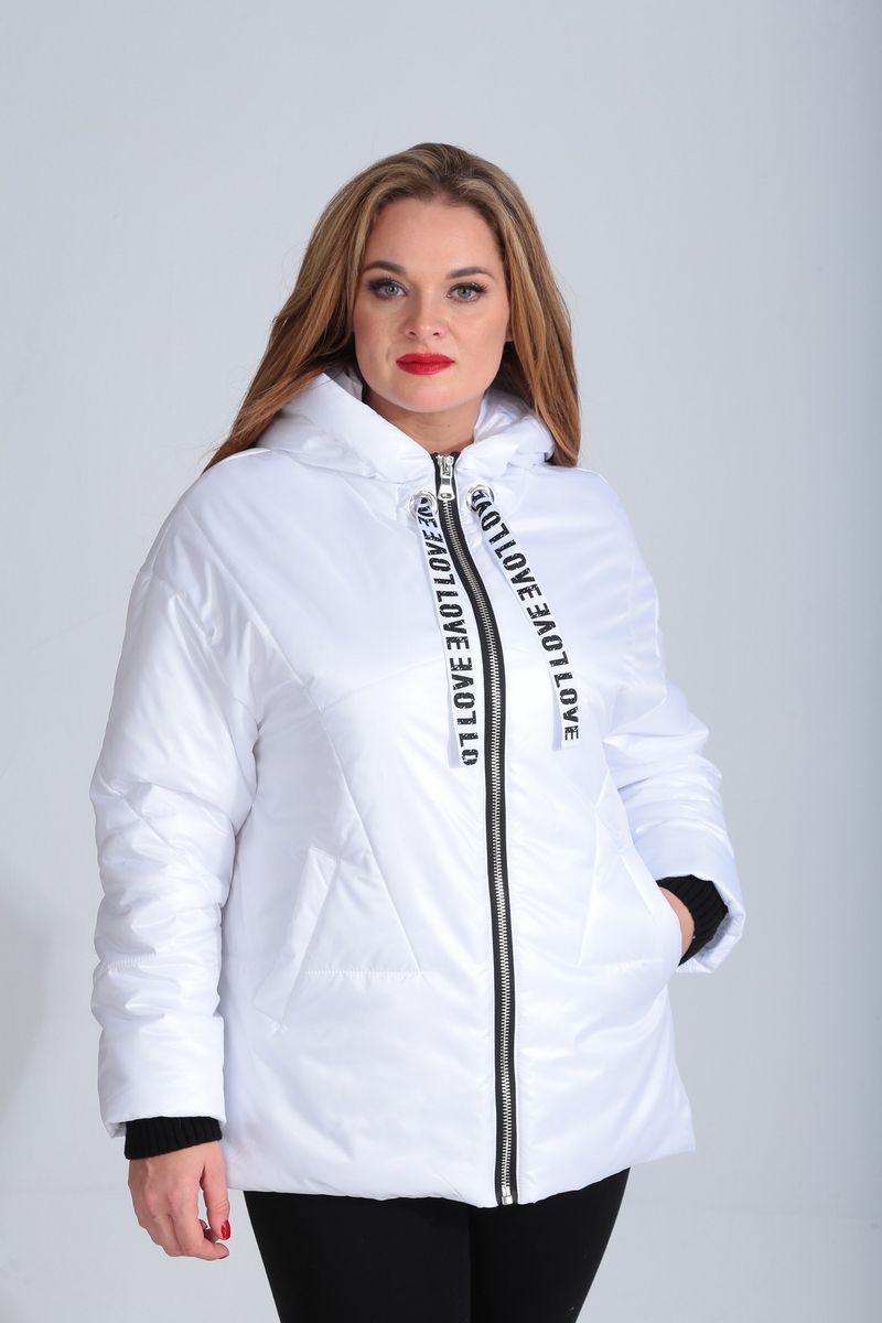 Женская куртка Диомант 1505 белый