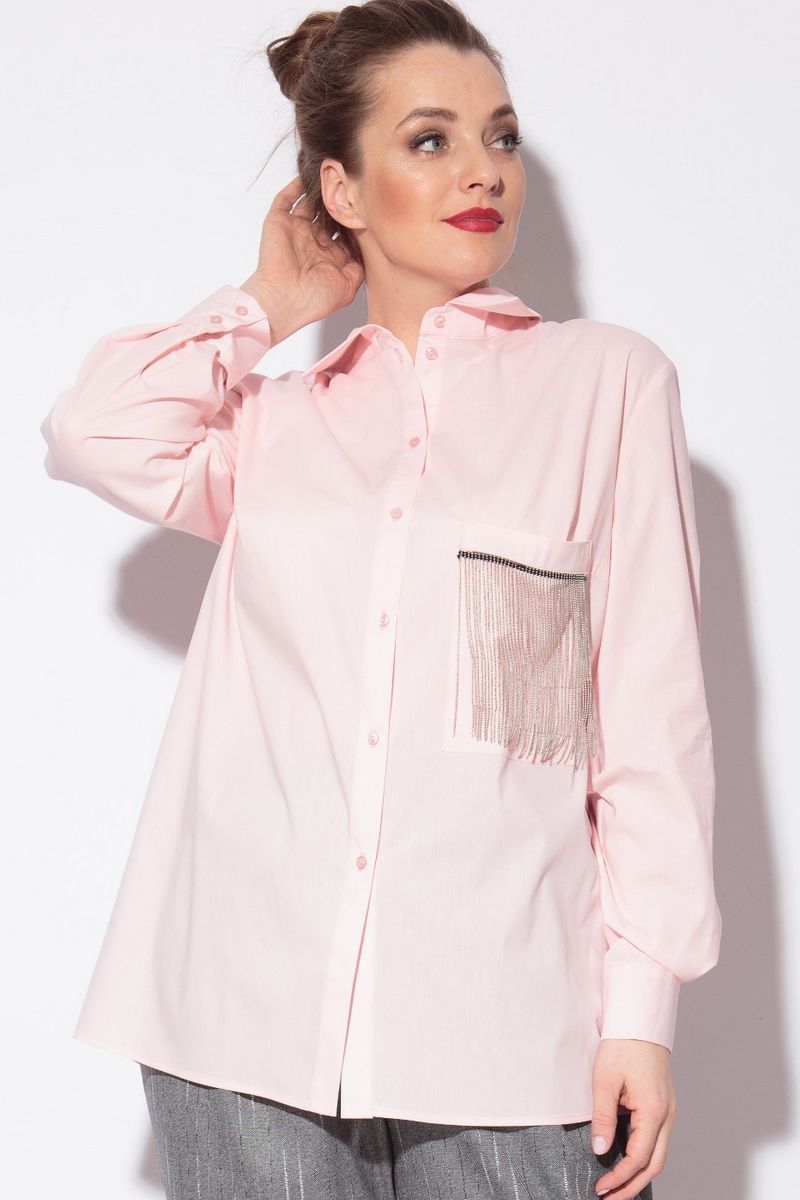 Рубашки SOVA 11076 розовый