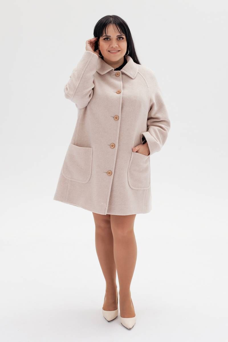Женское пальто Bugalux 442 164-пудра