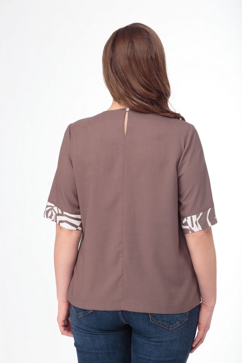 Блузы Anelli 674 коричневый