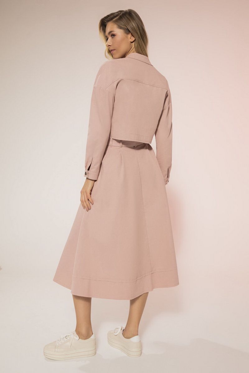 Женская куртка LaVeLa L70021 розовый