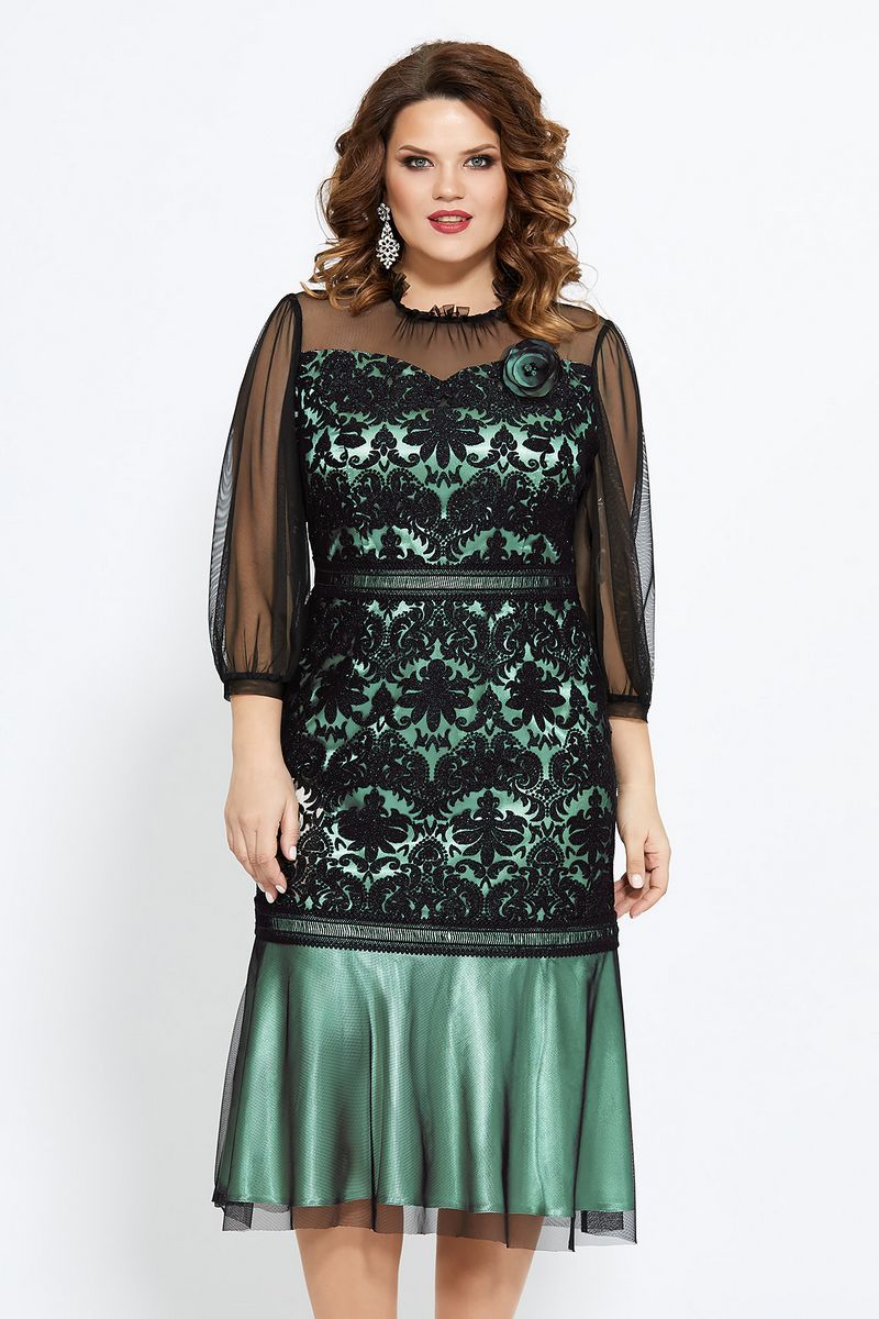 Платья Mira Fashion 4767-2 зеленый
