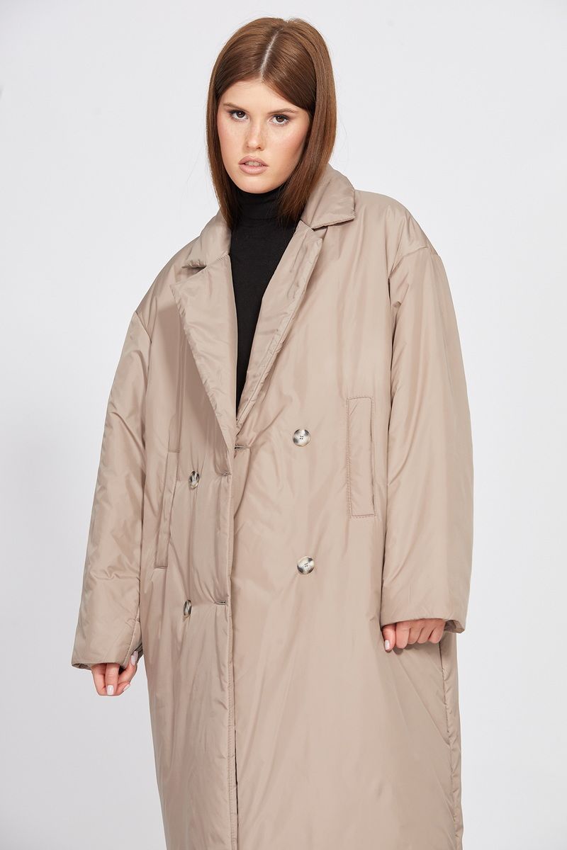 Женское пальто EOLA 2441 бежевый