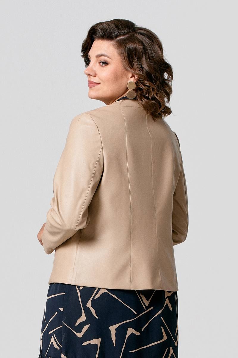 Женская куртка IVA 1366 бежевый