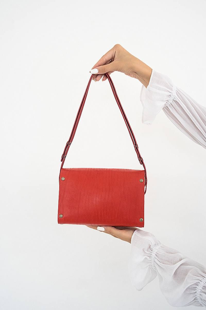 Женская сумка Because MISHEL RED