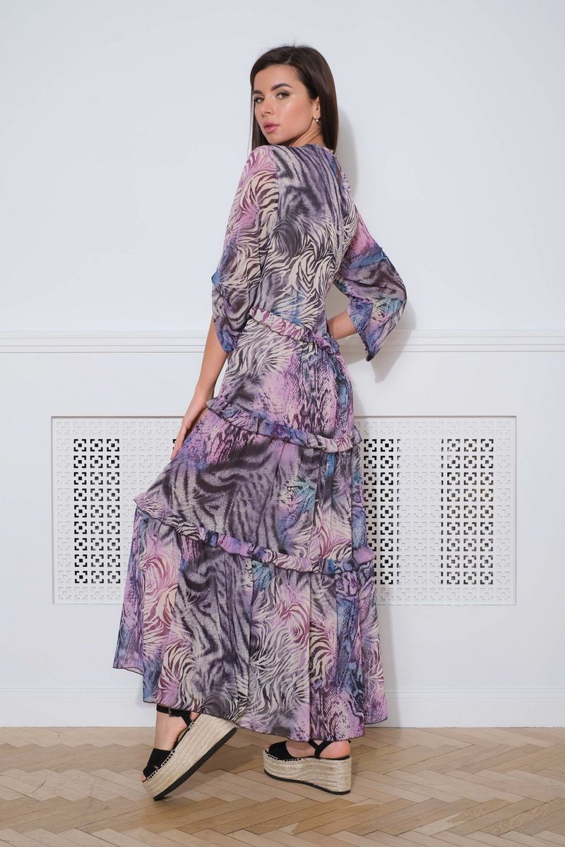 Платье Faufilure С859 фиолетовый
